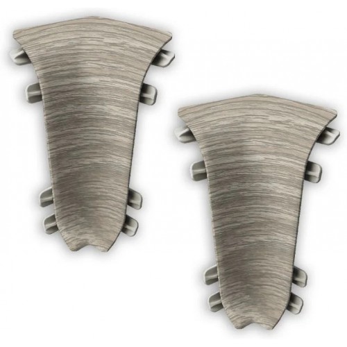 Угол внутренний Lexida 80мм 253 Ясень серый